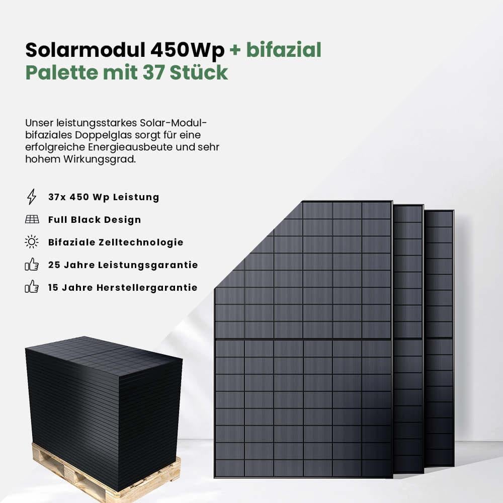 Solar-Modul 450Wp (Palette mit 31 Stück) – Bild 2