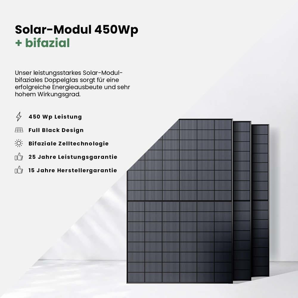 Balkonkraftwerk 450Wp – Bild 2