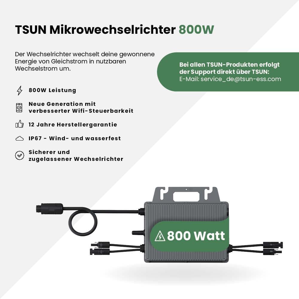 Balkonkraftwerk Flex 800Wp – Bild 3