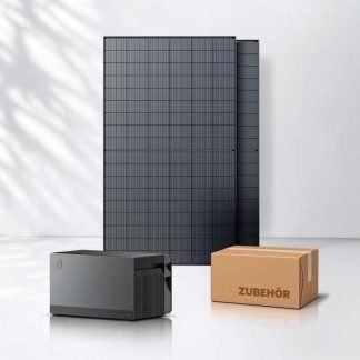 Balkonkraftwerk 1000 Wp mit Speicher 2,11 kWh Fox ESS Avocado Orbit