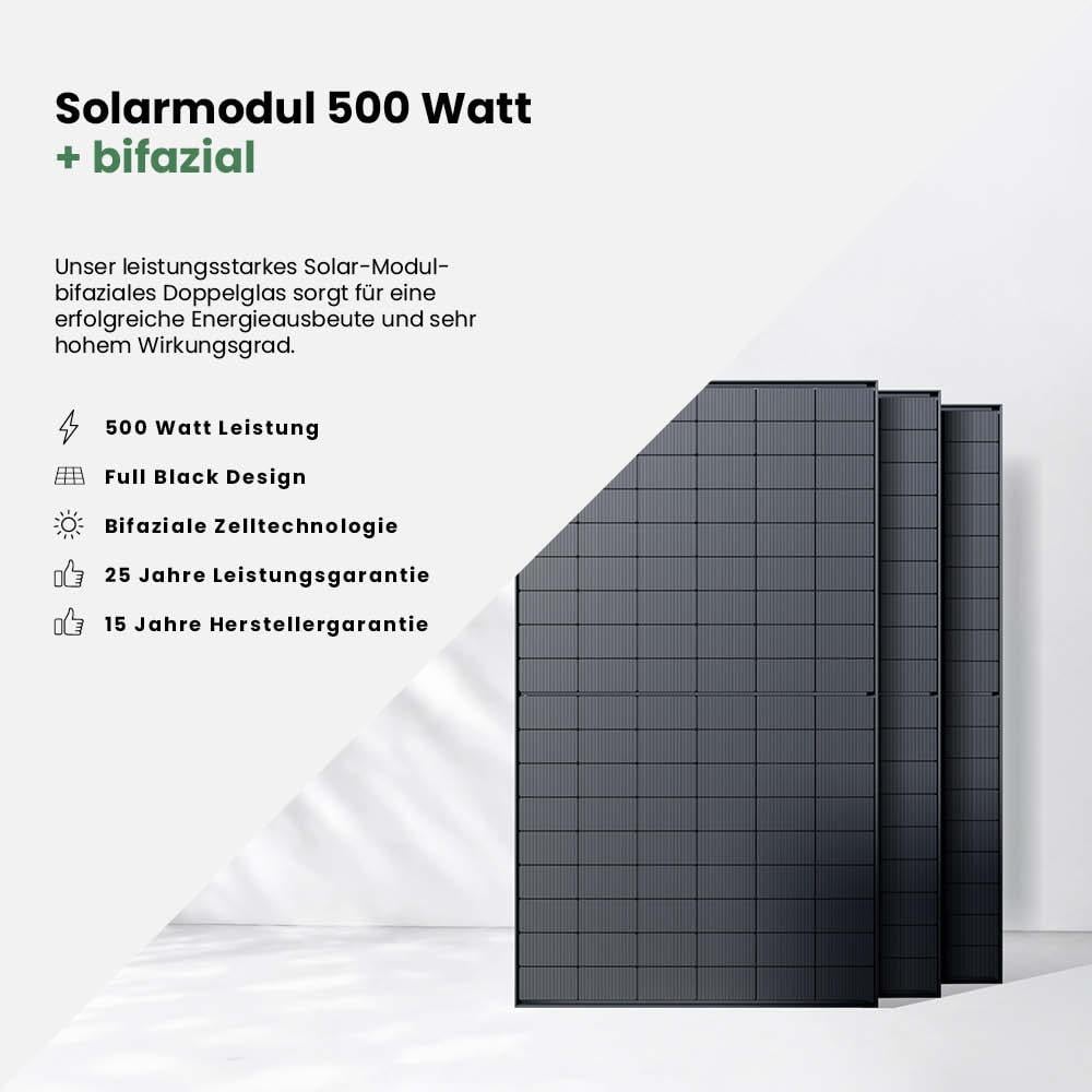 Balkonkraftwerk 1500Wp mit Speicher 2,11 kWh Fox ESS Avocado Orbit – Bild 2