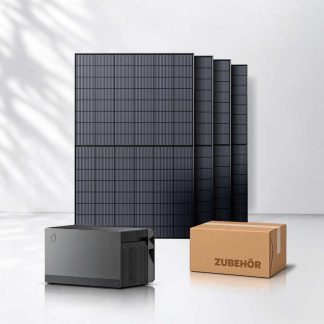 Balkonkraftwerk 1800Wp mit Speicher 2,11 kWh Fox ESS Avocado Orbit