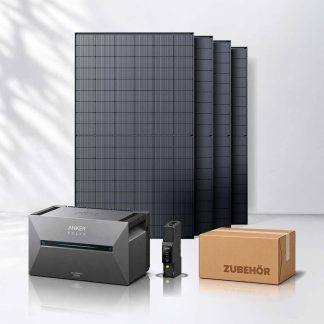 Balkonkraftwerk 2000Wp mit Anker SOLIX Solarbank 3 E2700 Pro