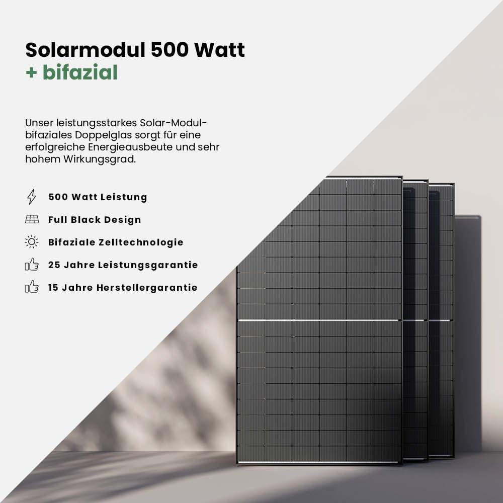 Balkonkraftwerk 4000Wp mit Anker SOLIX Solarbank 4 E5000 Pro – Bild 2