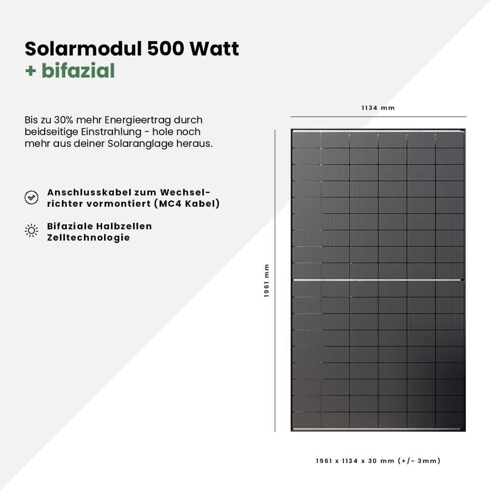 Balkonkraftwerk 4000Wp mit Anker SOLIX Solarbank 4 E5000 Pro – Bild 10