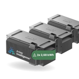3 x Anker SOLIX Solarbank 3 BP2700 Pro Erweiterung