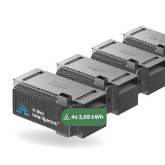 4 x Anker SOLIX Solarbank 3 BP2700 Pro Erweiterung
