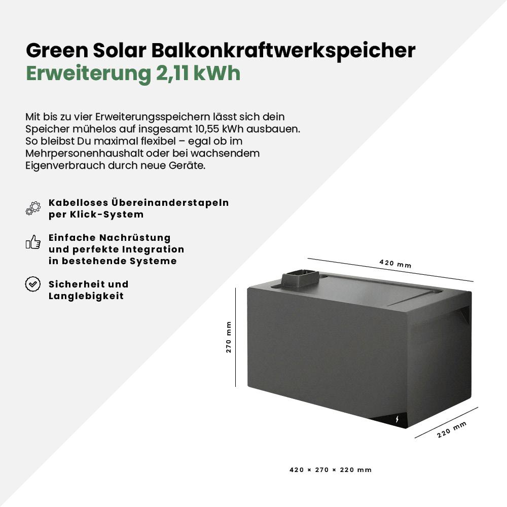 4 x Avocado Foxess 2,11 Erweiterung – Bild 3