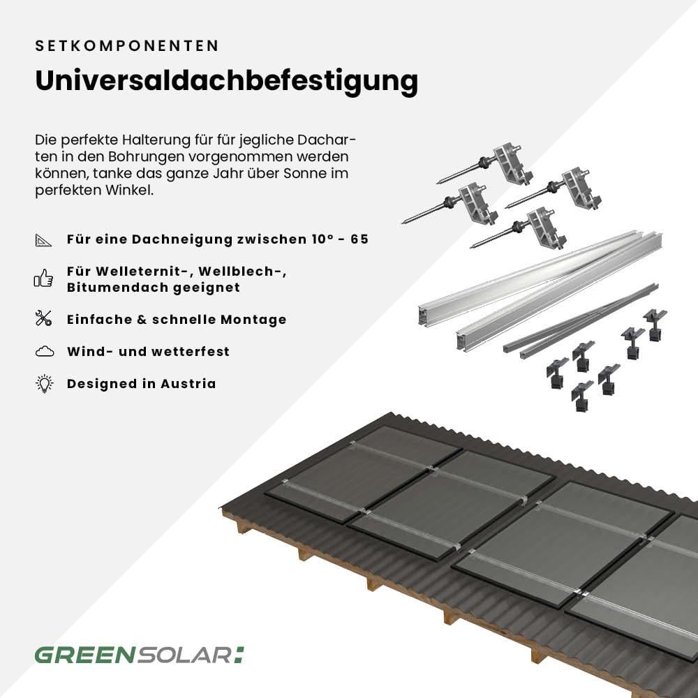 Solaranlage Universaldach 4kWp – Bild 3