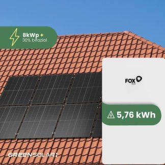 Solaranlage Ziegeldach 8kWp mit Speicher 5,76 kWh