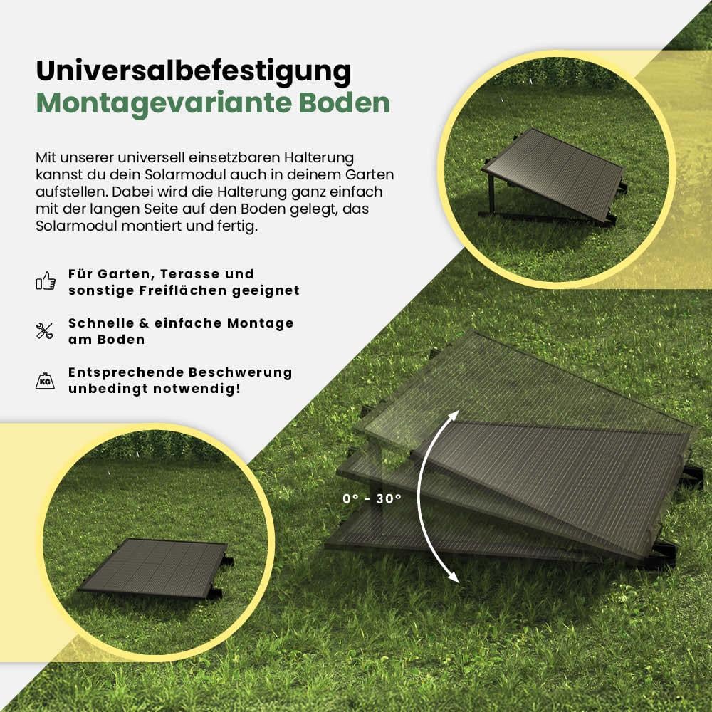 Balkonbefestigung für 12 Module – Bild 5