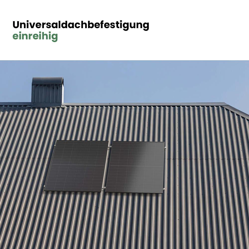 Universaldachbefestigung für 10 Module einreihig – Bild 3
