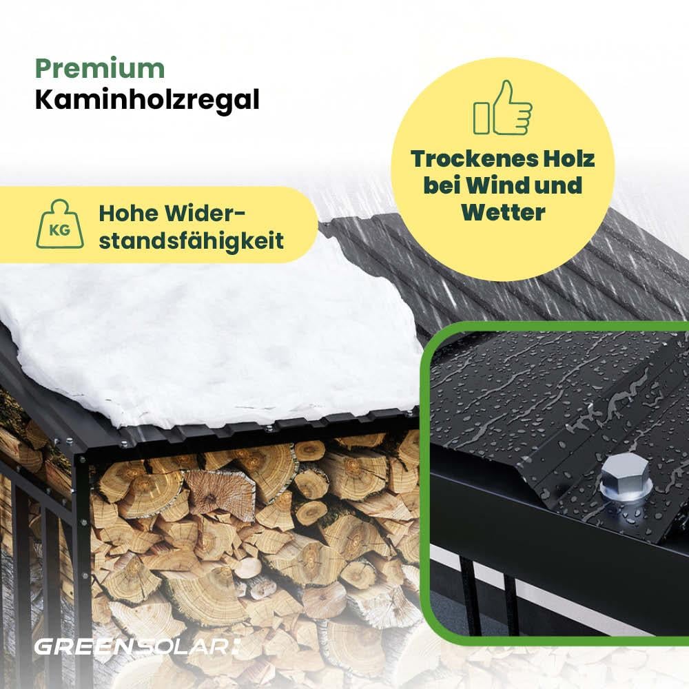 Kaminholzregal – Bild 5