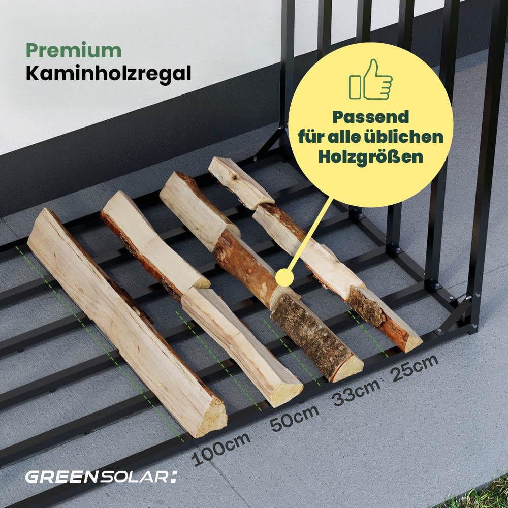 Kaminholzregal inkl. Plane – Bild 4